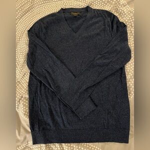 Banana Republic Factory V-Neck Sweater - Blue - Size M